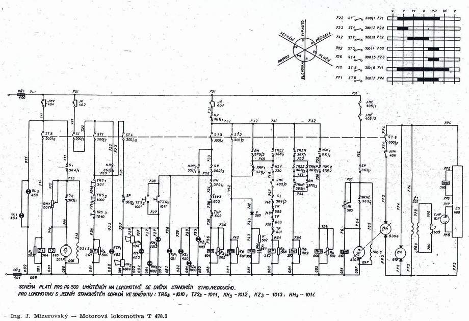 Elektrick schma parnho genertoru PEGAS PG 500